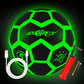 Rechargeable LED Glow Soccer Ball - Perfect for Night Sports & Parties