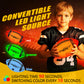 Rechargeable LED Glow Football- Perfect for Night Sports & Parties