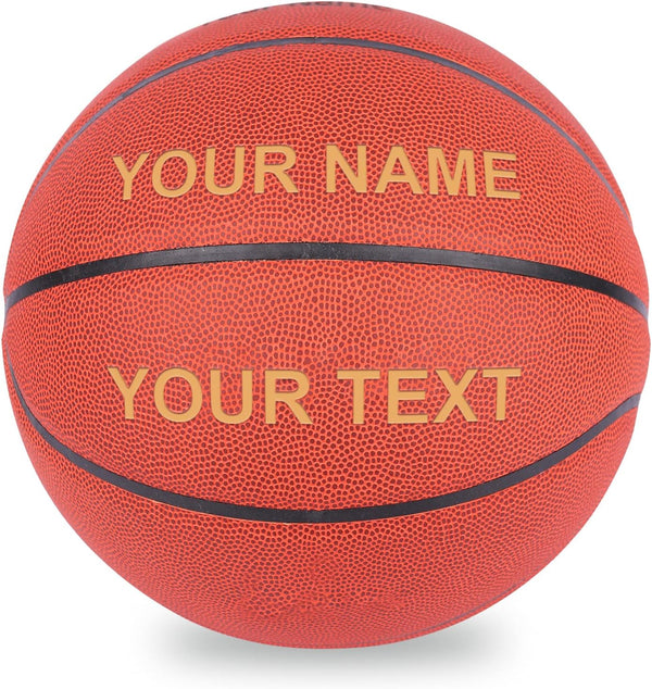 Custom Basketball Personalized Engraved Image/Text Basketball